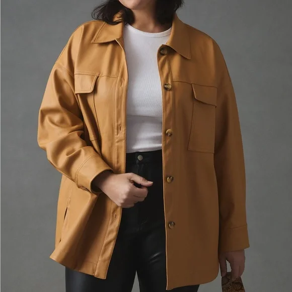 Anthropologie camel cheap coat